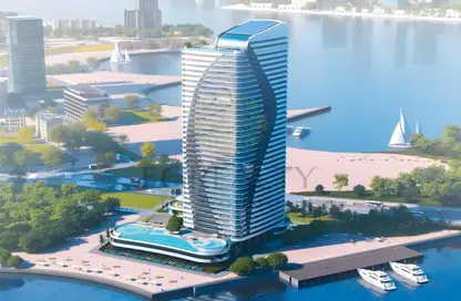 Apartment - Studio - 1 Bathroom for sale in La Mer Tower - The Waterfront - Lusail