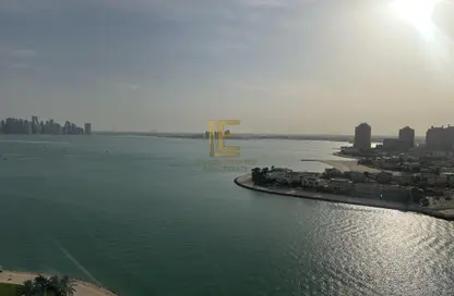 Apartment - Studio - 1 Bathroom for rent in Viva West - Viva Bahriyah - The Pearl Island - Doha