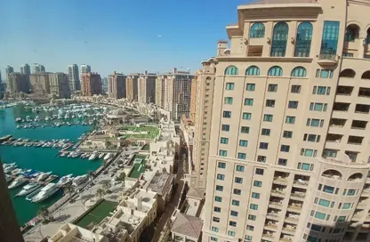 Apartment - 1 Bedroom - 2 Bathrooms for rent in Porto Arabia Townhouses - Porto Arabia - The Pearl Island - Doha