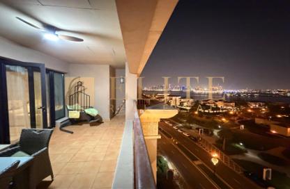 Apartment - 2 Bedrooms - 3 Bathrooms for rent in East Porto Drive - Porto Arabia - The Pearl Island - Doha