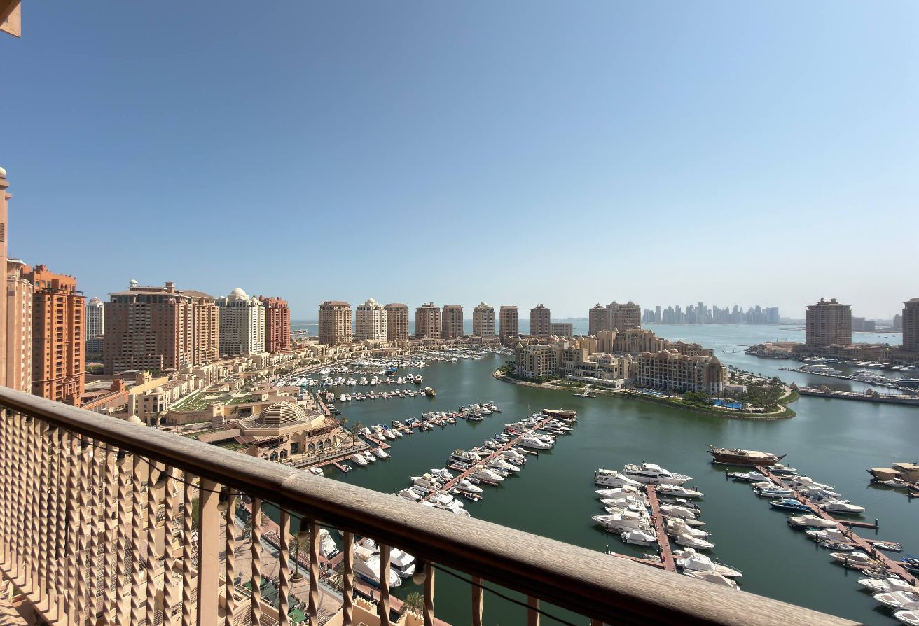 Beautiful Marina View|2BHK+Balcony FF|Porto Arabia