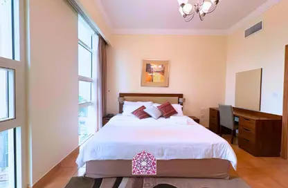 شقة - 2 غرف نوم - 3 حمامات للايجار في برج الربان - الخليج الجنوبي - الخليج الغربي - الدوحة