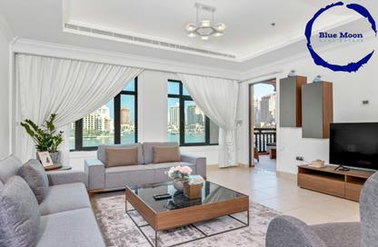 Apartment - 1 Bedroom - 2 Bathrooms for rent in East Porto Drive - Porto Arabia - The Pearl Island - Doha