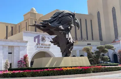 Apartment - 1 Bedroom - 2 Bathrooms for rent in The St. Regis Marsa Arabia Island - Marsa Arabia - The Pearl Island - Doha