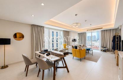 Apartment - 1 Bedroom - 2 Bathrooms for rent in Crystal Residence - Gewan Island - The Pearl Island - Doha