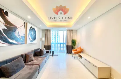 Apartment - 1 Bedroom - 2 Bathrooms for rent in Viva West - Viva Bahriyah - The Pearl Island - Doha