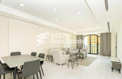 Apartment - 2 Bedrooms - 3 Bathrooms for sale in West Porto Drive - Porto Arabia - The Pearl Island - Doha Apartment - 2 Bedrooms - 3 Bathrooms for sale in West Porto Drive - Porto Arabia - The Pearl Island - Doha