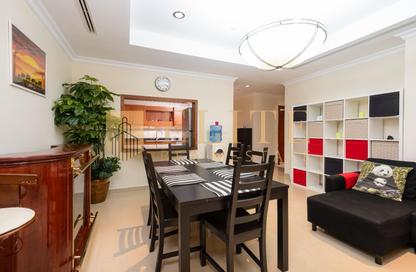 Apartment - 1 Bedroom - 2 Bathrooms for rent in East Porto Drive - Porto Arabia - The Pearl Island - Doha Apartment - 1 Bedroom - 2 Bathrooms for rent in East Porto Drive - Porto Arabia - The Pearl Island - Doha