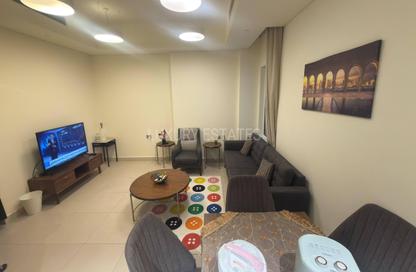 Apartment - 1 Bedroom - 2 Bathrooms for rent in Lusail Marina Heights - Marina District - Lusail Apartment - 1 Bedroom - 2 Bathrooms for rent in Lusail Marina Heights - Marina District - Lusail