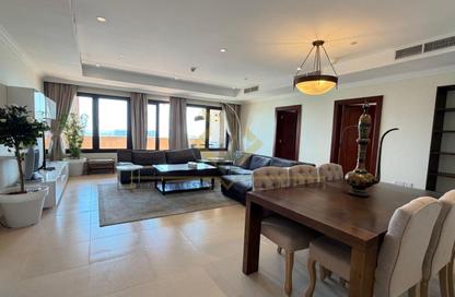Apartment - 3 Bedrooms - 5 Bathrooms for rent in East Porto Drive - Porto Arabia - The Pearl Island - Doha Apartment - 3 Bedrooms - 5 Bathrooms for rent in East Porto Drive - Porto Arabia - The Pearl Island - Doha