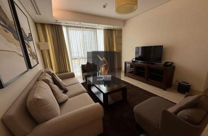 شقق فندقية - 2 غرف نوم - 3 حمامات للايجار في برج وست باي - الخليج الجنوبي - الخليج الغربي - الدوحة