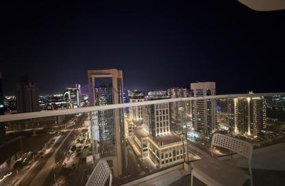 Apartment - 2 Bedrooms - 3 Bathrooms for rent in Lusail Marina Heights - Marina District - Lusail