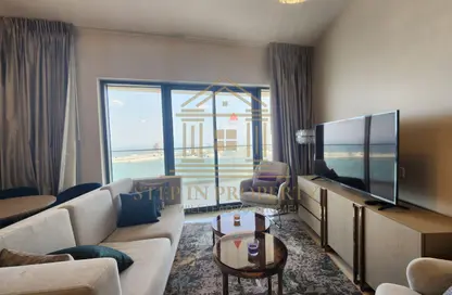 Apartment - 2 Bedrooms - 3 Bathrooms for rent in C View Residence - Marina District - Lusail