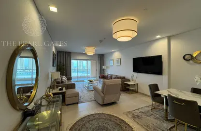 Apartment - 1 Bedroom - 2 Bathrooms for rent in Viva West - Viva Bahriyah - The Pearl Island - Doha