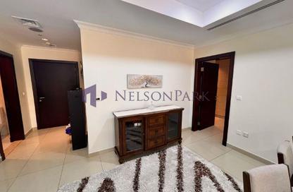 Apartment - 1 Bedroom - 2 Bathrooms for rent in Tower 14 - Porto Arabia - The Pearl Island - Doha Apartment - 1 Bedroom - 2 Bathrooms for rent in Tower 14 - Porto Arabia - The Pearl Island - Doha
