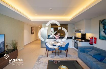 Apartment - 1 Bedroom - 1 Bathroom for rent in Abraj Bay - Abraj Quartiers - The Pearl Island - Doha