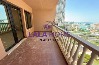 Apartment - 3 Bedrooms - 5 Bathrooms for rent in East Porto Drive - Porto Arabia - The Pearl Island - Doha