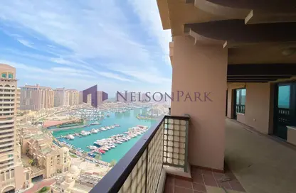 Apartment - 4 Bedrooms - 4 Bathrooms for rent in East Porto Drive - Porto Arabia - The Pearl Island - Doha
