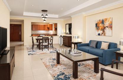 Apartment - 1 - 2 for rent in West Porto Drive - Porto Arabia - The Pearl Island - Doha