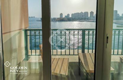 Apartment - Studio - 1 for rent in Viva West - Viva Bahriyah - The Pearl Island - Doha Apartment - Studio - 1 for rent in Viva West - Viva Bahriyah - The Pearl Island - Doha