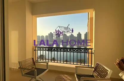 شقة - غرفة نوم - 2 حمامات للايجار في فيفا بحرية شرق - فيفا بحرية - جزيرة اللؤلؤة - الدوحة