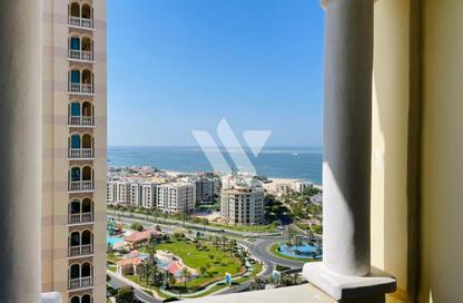 Apartment - 1 Bedroom - 2 Bathrooms for rent in Viva East - Viva Bahriyah - The Pearl Island - Doha