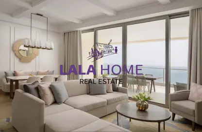 Apartment - 2 Bedrooms - 4 Bathrooms for rent in East Porto Drive - Porto Arabia - The Pearl Island - Doha