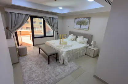 Apartment - 1 Bedroom - 2 Bathrooms for rent in East Porto Drive - Porto Arabia - The Pearl Island - Doha