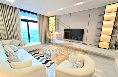 Apartment - 2 Bedrooms - 4 Bathrooms for rent in Lusail Marina Heights - Marina District - Lusail