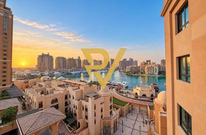 Apartment - 1 - 2 for rent in West Porto Drive - Porto Arabia - The Pearl Island - Doha