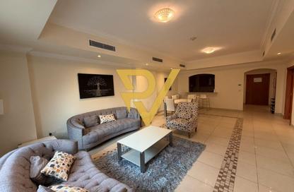Apartment - 1 - 2 for rent in West Porto Drive - Porto Arabia - The Pearl Island - Doha