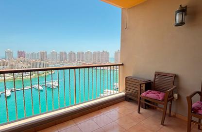 Apartment - 2 Bedrooms - 3 Bathrooms for sale in West Porto Drive - Porto Arabia - The Pearl Island - Doha