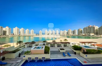 Apartment - 1 Bedroom - 2 Bathrooms for rent in Tower 2 - Viva Bahriyah - The Pearl Island - Doha