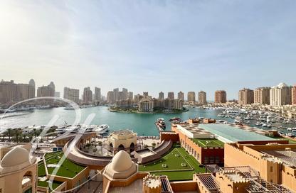 Apartment - 3 Bedrooms - 4 Bathrooms for rent in Tower 29 - Porto Arabia - The Pearl Island - Doha