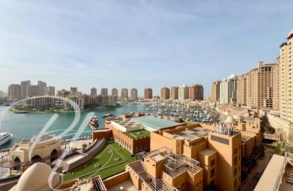 Apartment - 3 Bedrooms - 4 Bathrooms for rent in Tower 29 - Porto Arabia - The Pearl Island - Doha Apartment - 3 Bedrooms - 4 Bathrooms for rent in Tower 29 - Porto Arabia - The Pearl Island - Doha