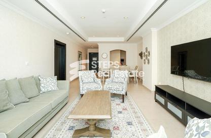 Apartment - 1 - 2 for sale in West Porto Drive - Porto Arabia - The Pearl Island - Doha