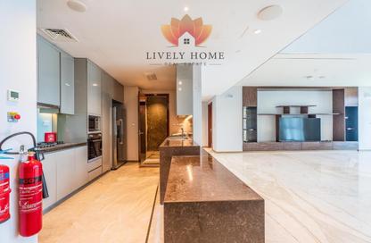 Duplex - 3 - 5 for rent in Seef Lusail Tower 1 - Seef Lusail - Lusail City - Lusail