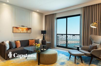 Apartment - 2 - 2 for rent in Lusail Residence - Marina District - Lusail