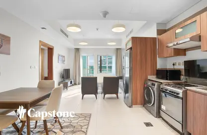 شقة - غرفة نوم - 2 حمامات للايجار في 195 مساكن مارينا - منطقة المارينا - الوسيل