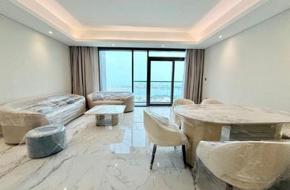 Apartment - 2 Bedrooms - 2 Bathrooms for rent in Marina Tower 21 - Marina District - Lusail