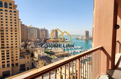 Apartment - 2 Bedrooms - 2 Bathrooms for rent in West Porto Drive - Porto Arabia - The Pearl Island - Doha