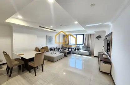 شقة - 2 غرف نوم - 2 حمامات للايجار في طريق بورتو الغربي - بورتو أرابيا - جزيرة اللؤلؤة - الدوحة