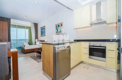 Apartment - Studio - 1 Bathroom for rent in Viva East - Viva Bahriyah - The Pearl Island - Doha