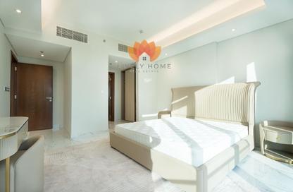 Apartment - 1 Bedroom - 2 Bathrooms for rent in Lusail Marina Heights - Marina District - Lusail