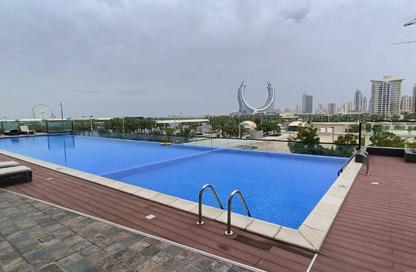 Apartment - 2 Bedrooms - 4 Bathrooms for rent in Marina Tower 02 - Marina District - Lusail