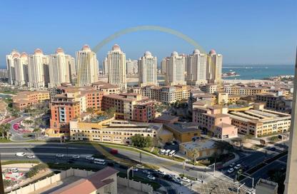 Apartment - 2 - 3 for rent in Tower 19 - Porto Arabia - The Pearl Island - Doha