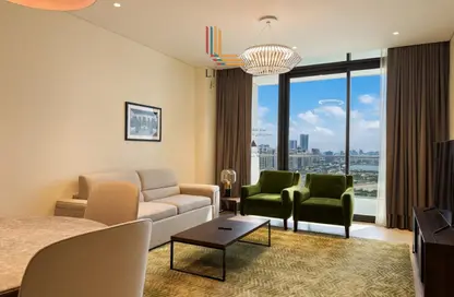 Apartment - 1 Bedroom - 2 Bathrooms for rent in Lusail Marina Heights - Marina District - Lusail