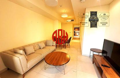 Apartment - 2 Bedrooms - 2 Bathrooms for rent in Lusail Marina Heights - Marina District - Lusail