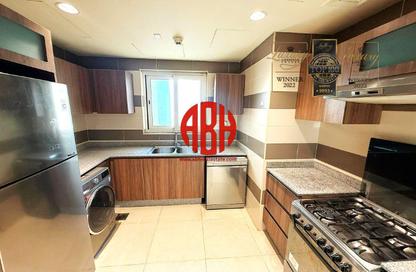 Apartment - 2 Bedrooms - 2 Bathrooms for rent in Lusail Marina Heights - Marina District - Lusail