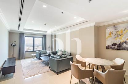 Apartment - 1 - 2 for rent in West Porto Drive - Porto Arabia - The Pearl Island - Doha